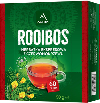 ASTRA ROOIBOS 60 torebek ekspresowych