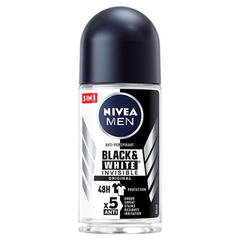 NIVEA MEN Black&White Invisible Original Antyperspirant w kulce 50 ml