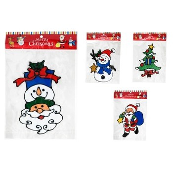 EM&EM  Naklejka na okno mix wzorów