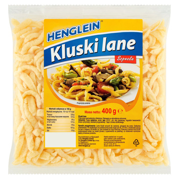 HENGLEIN Kluski lane, Szpecle 400 g