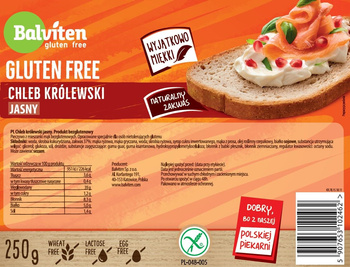 Balviten Chleb królewski jasny 250g