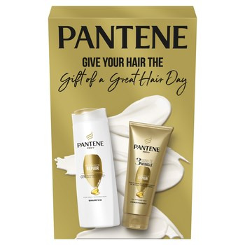 Pantene Intensive Repair Zestaw szampon 400ml i intensywna odżywka 3 Minute Miracle 200ml