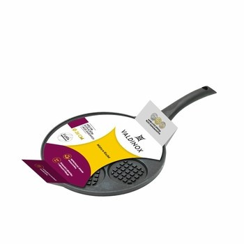 Patelnia do placków i jajek sadzonych odlewana 26cm dekoracja Wafel Valdinox