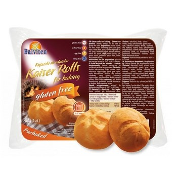 Balviten Bułki kajzerki do opieku 200 g (4 sztuki)