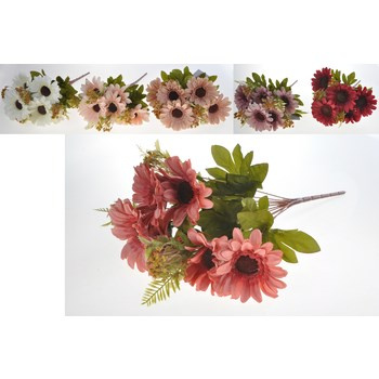 Bukiet sztucznych kwiatów