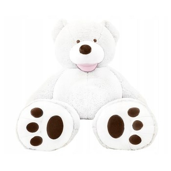 Miś Gustaw Miś pluszowy Amigo 130cm biały