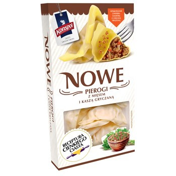 KON.PIEROGI Z MIĘS-KASZĄ 240G