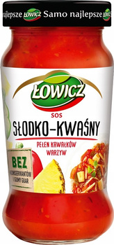 Łowicz Sos słodko-kwaśny 350 g