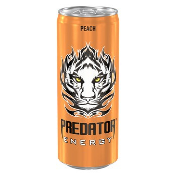 PREDATOR ENERGY PEACH 250ML