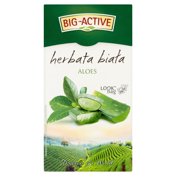 Big-Active Herbata Biała z Aloesem (20 torebek x 1,5g) 30g