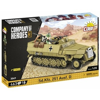 COBI Company of Heroes 3 Sd. Kfz. 251 Ausf. D 463 klocki