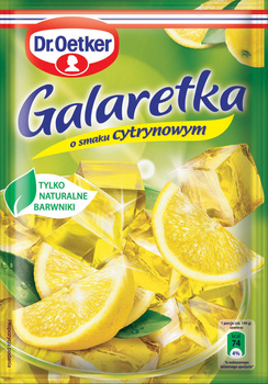 Dr Oetkergalaretka o smaku cytrynowym 77g