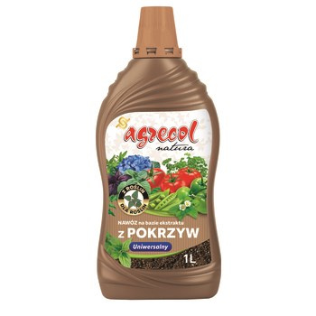 Nawóz na bazie ekstraktu z pokrzywy - uniwersalny 1L AGRECOL