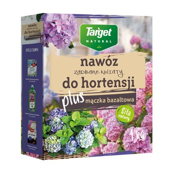 Nawóz do hortensji z mączką bazaltową zadbane kwiaty 1 kg Target