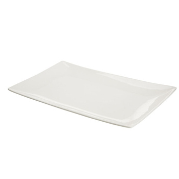 Półmisek prostokątny 26 cm porcelana kremowa Regular