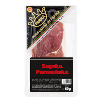 Szynka Parmeńska plastry 60g  Gusseti