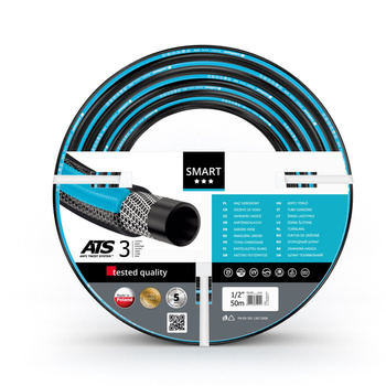 Wąż ogrodowy Smart ATS 1/2" 50m