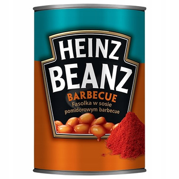 Heinz Fasolka w sosie pomidorowym barbecue 390 g