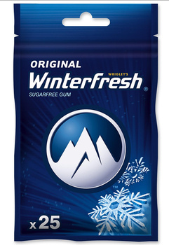 Winterfresh Original Guma do żucia bez cukru 35 g (25 drażetek)