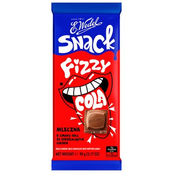 WED CZEKO SNACK FIZZY COLA 90G