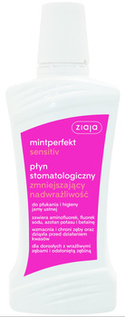 Ziaja Mintperfekt Sensitiv Płyn stomatologiczny zmniejszający nadwrażliwość 500 ml