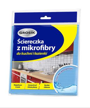 Grosik Ściereczka z mikrofibry do kuchni i łazienki
