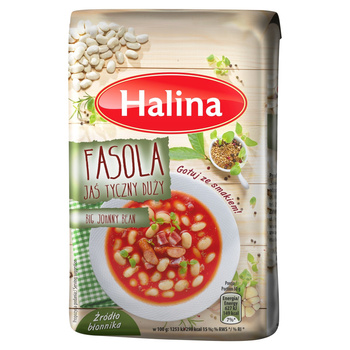 Halina Fasola Jaś Tyczny Duży 500 g