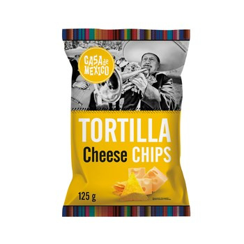 Casa de Mexico Tortilla Chipsy kukurydziane o smaku sera 125 g
