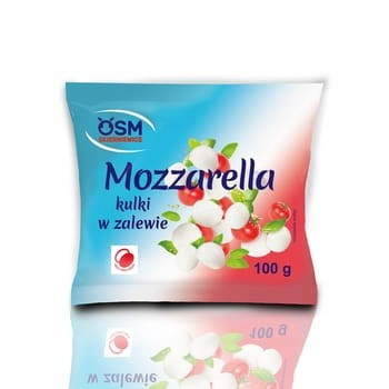 Mozzarella mini w zalewie 100g OSM Skierniewice