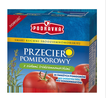 Podravka Przecier pomidorowy z ziołami śródziemnomorskimi 500 g
