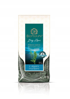 Bartolini Artisan Pasta Fettuccine Makaron z algami morskimi 300 g