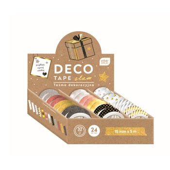Taśma dekoracyjna Glam 15mm x 5m INTERDRUK