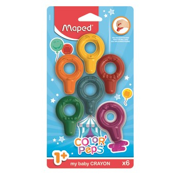 Kredki Maped Baby Colorpeps Early Age 6 szt