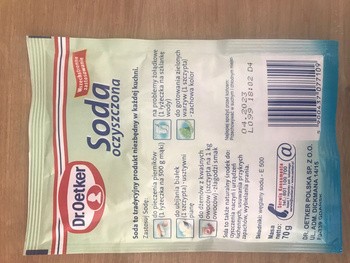 Dr. Oetker Soda oczyszczona 70 g