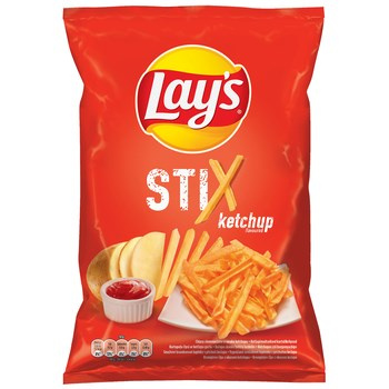 LAYS STIX KETCHUP 130G