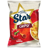 STAR CHIPSY PAPRYKA 200G
