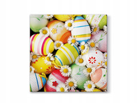 Serwetki Daisies among Eggs, Serwetki Tete a Tete 3-warstwowe 33x33cm składane 1/4 20szt. w paczce
