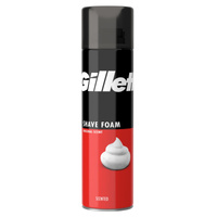 Gillette Classic Pianka do golenia o zapachu Original, szybkie i łatwe golenie, 200 ml