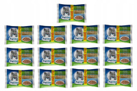 Pełnoporcjowa karma dla kotów PreVital sterile 4 x 100g 2x drób i 2x wątróbka w sosie