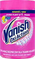 Vanish Oxi Action Odplamiacz do tkanin w proszku 625 g