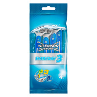 Wilkinson Sword Everyday 3 jednorazowe maszynki dogolenia dla mężczyzn, 4 szt