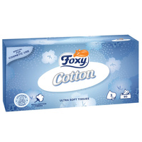 Foxy Cotton Ultra miękkie chusteczki 3 warstwy 90 sztuk