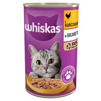 WHISKAS KURCZAK W GAL. 400G