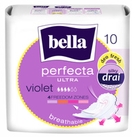 Bella Perfecta Ultra Violet Silky Drai Podpaski higieniczne 10 Pieces