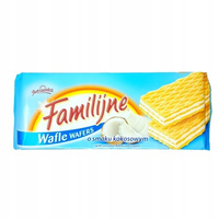 Familijne Wafle o smaku kokosowym 180 g