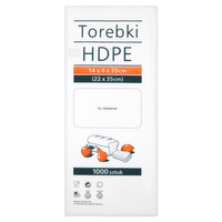 Torebki HDPE 22 x 35 cm 1000 szt