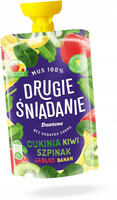 Drugie śniadanie Mus 100% cukinia kiwi szpinak jabłko banan 100 g