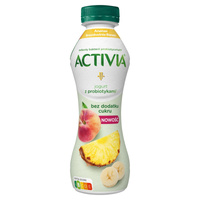 Activia Drink Ananas-Brzoskwinia-Banan 270g