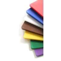 Deska do krojenia HACCP 450x300x12,7 mm- żółta do drobiu surowego Hendi