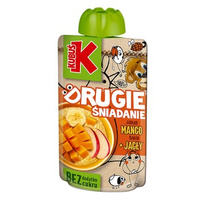 Kubuś Drugie śniadanie Mus jabłko mango banan + jagły 100 g